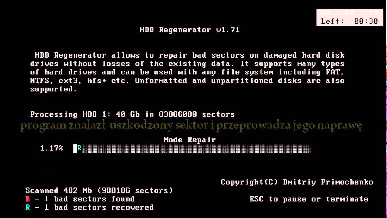Download hdd regenerator 1.71 full serial